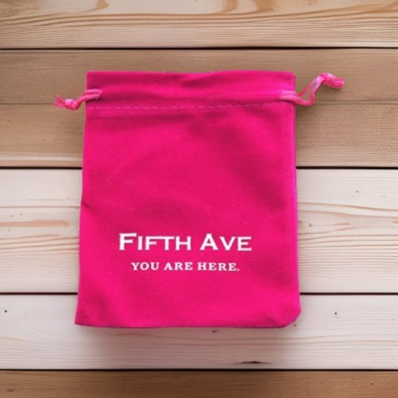 Fifth Avenue Vintage British Princess Wedding Blue Sapphire Pendant Necklace - Picture 6 of 12